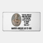 マルクス・アウレリウス休息の夢を見る デスクマット (正面)
