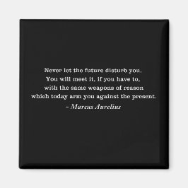 マルクス・アウレリウス未来ストイシズム引用文 マグネット