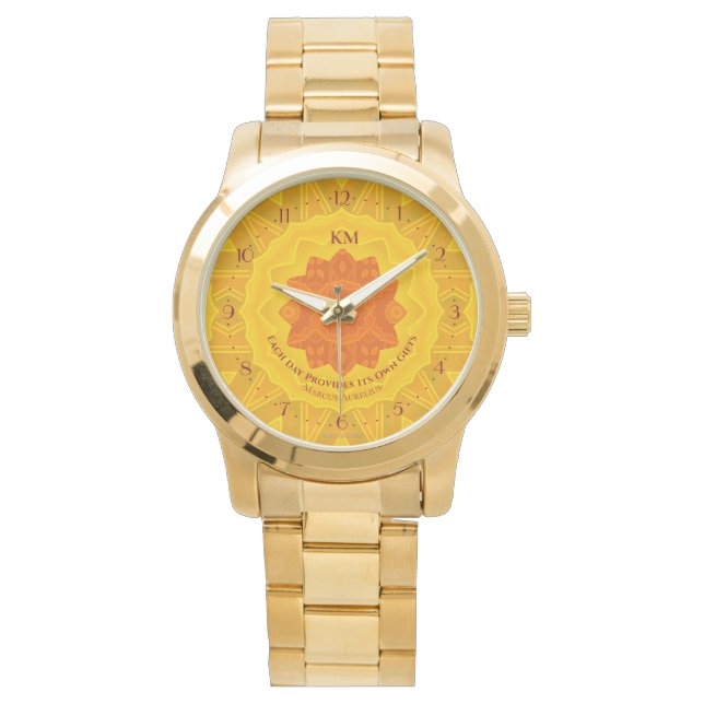 マルクス・アウレリウス・ウォッチ 腕時計 (正面)