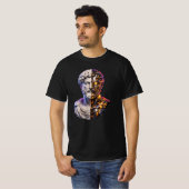 マルクス・アウレリウス サイバーパンクTシャツ Tシャツ (正面フル)