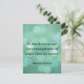 マルクス・アウレリウス：怒りを克服し、内なる平穏を見つける 招待状 (スタンド正面)