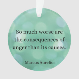 マルクス・アウレリウス：怒りを征服し、内面平和を見つける オーナメント