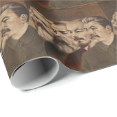 マルクス、エンゲルス、レーニンおよびスターリン ラッピングペーパー (ロールコーナー)