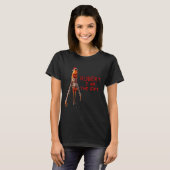 マルクス・ザ・ワーム クリスマス ユーモア ホリデー Tシャツ (正面フル)