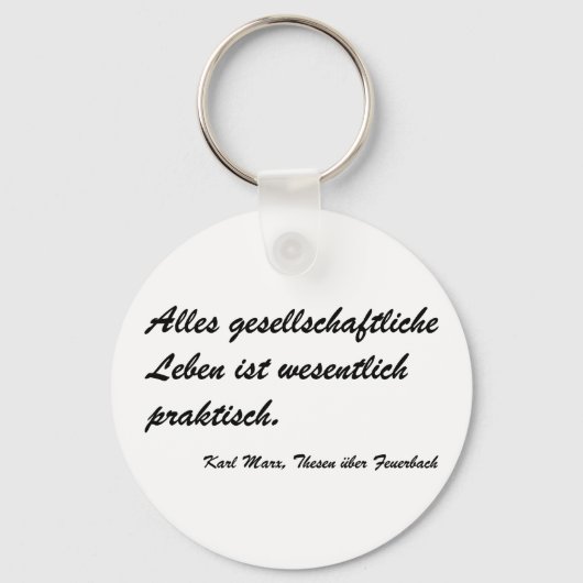 マルクス・テセン・フェウエルバッハ キーホルダー (正面)