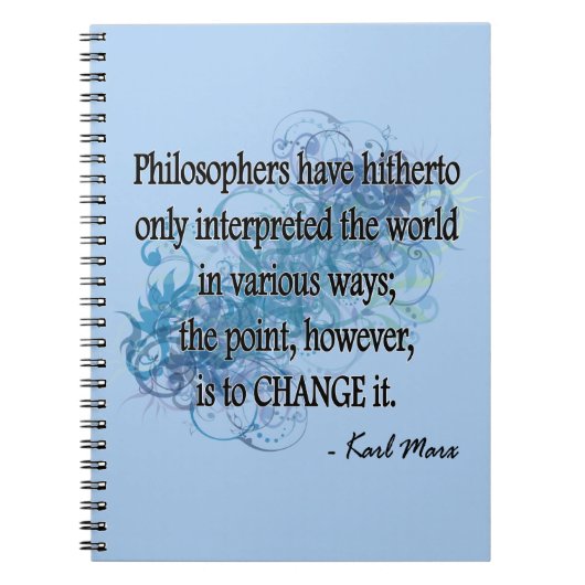 マルクス ノートブック (正面)