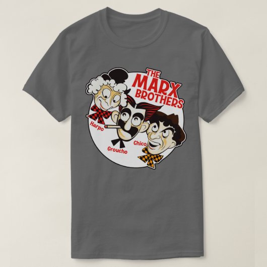 マルクス・ブラザーズ Tシャツ (デザイン正面)