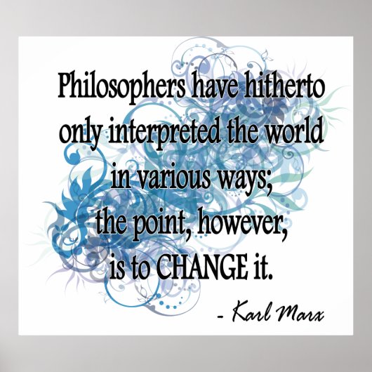 マルクス ポスター (正面)