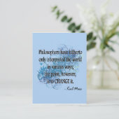 マルクス ポストカード (スタンド正面)