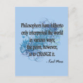 マルクス ポストカード (正面)