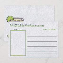 マルクス&マトリクスブライダルシャワードリンクレシピ エンクロージャーカード