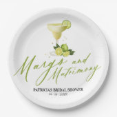 マルクス&マトリクスブライダルシャワー ペーパープレート (正面)