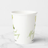 マルクス&マトリクスブライダルシャワー 紙コップ (右)