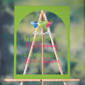 マルクス&マトリクスレトロブライダルシャワー アクリルサイン (ニュートラル)