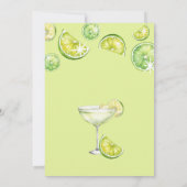 マルクス&マトリモングリーングルーヴィブライダルシャワー 招待状 (裏面)