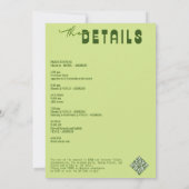 マルクス&マトリモンテキーラバチェロレッテ週末 招待状 (裏面)