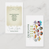 マルクス&マトリモンフィエスタメキシコカップルのシャワー エンクロージャーカード (正面/裏面)