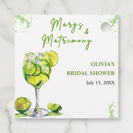 マルクス&マトリモンマルガリタカクテルブライダルシャワー フェイバータグ (裏面)