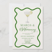 マルクス&マトリモンマルガリータブライダルシャワー 招待状 (正面)