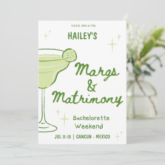 マルクス&結婚バチェロレッテの旅程 招待状 (スタンド正面)