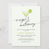 マルクス&結婚バチェロレッテ週末の日程 招待状 (正面)