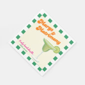 マルクス&結婚バチェロレッテ週末パーティー スタンダードランチョンナプキン (角)