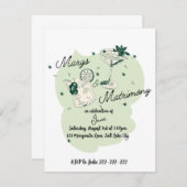 マルクス&結婚 ノートカード (正面/裏面)