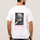 マルクス Tシャツ (裏面)