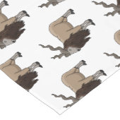 マルクホールヤギ漫画イラストレーション ショートテーブルランナー (コーナー)