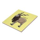 マルクホールヤギ漫画イラストレーション タイル (側面)