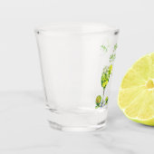 マルグとマトリモニーカクテル ブライダルシャワー ショットグラス (左)