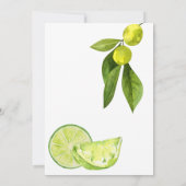 マルグとマリッジのブライダルシャワー 招待状 (裏面)