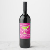 マルグとマリッジ バチェロレッテパーティー ワインラベル (正面)