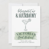 マルグスアンドマトリモニーバチェロレッテ招待状 招待状 (正面)