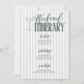 マルグスアンドマトリモニーバチェロレッテ招待状 招待状 (裏面)