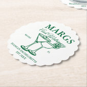 マルグスアンド婚姻ビーチバチェロレッテ ペーパーコースター (アングル)