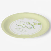 マルグスパーソナライズされたアンド婚姻ブライダルシャワー ペーパープレート (アングル)