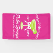 マルグス アンド マトリモニー マグリタ バチェロレッテ パーティー 横断幕 (横)