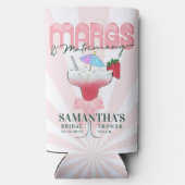 マルグス・マトゥリモニーのテキーラ ブライダルシャワー バチェロレッテ スリム缶クーラー (裏面)