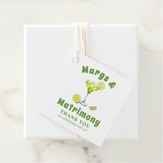 マルグス＆マトリモニー カクテル ブライズメイド 感謝 フェイバータグ (インサイチュ)