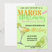 マルグス & マトリモニー ブライズメイド パーティー招待状 招待状 (正面/裏面)