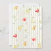 マルグス＆マトリモニー ブライダルシャワー バチェロレッテ 招待状 (裏面)