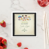 マルグス＆マトリモニー メキシカンフィエスタ カップルシャワー スタンダードカクテルナプキン (インサイチュ)