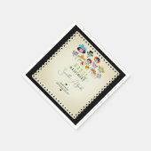 マルグス＆マトリモニー メキシカンフィエスタ カップルシャワー スタンダードカクテルナプキン (角)