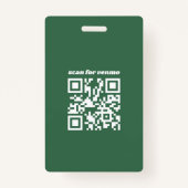 マルグス＆マトリモニー レトロ バチェロレッテ ウェディング シャワー バッジ (裏面)