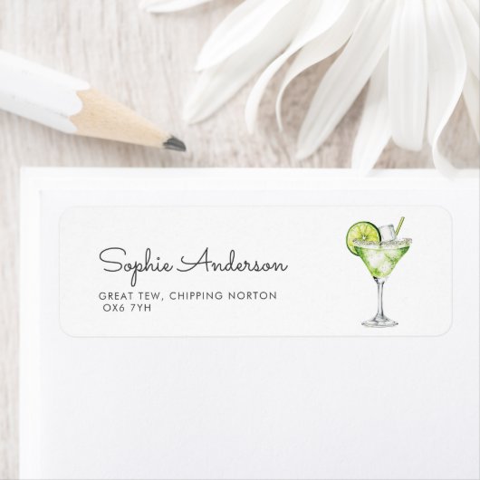 マルグリタ ブライダル シャワーの住所 ラベル (インサイチュ)