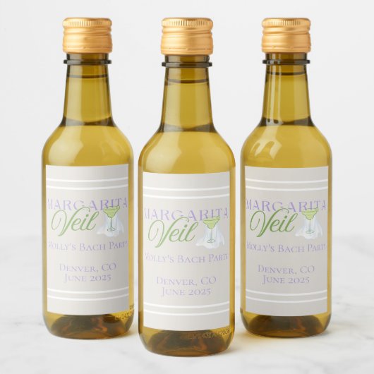 マルグリタ・ヴェイル - 楽しいバチェロレッテ・パーティー ワインラベル (ボトル)
