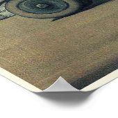 マルグリットレーシングカーファインアートポスター ポスター (角)