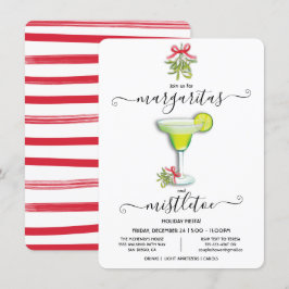 マルグリータとクリスマスツリーのクリスマスパーティーフィエスタ 招待状