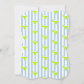 マルグリータとライムのフィエスタ ブライダルカクテルパーティー 招待状 (裏面)